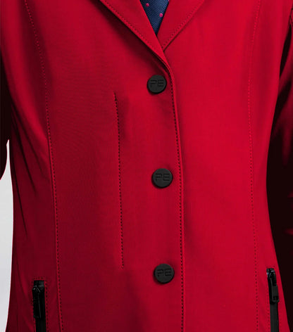 Premier Equine Evinco Girls Competition Jacket London Red - 11-12years
