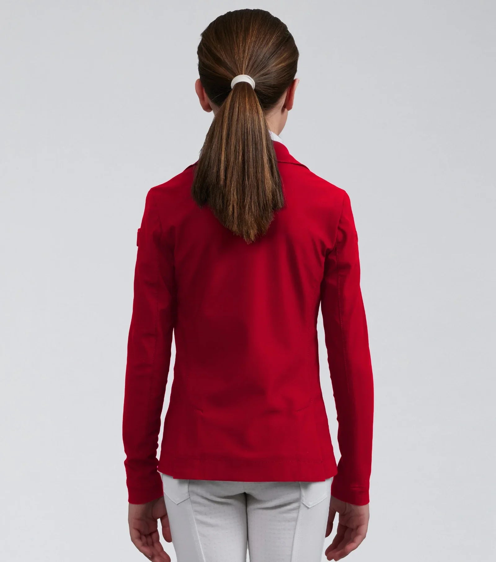 Premier Equine Evinco Girls Competition Jacket London Red - 11-12years