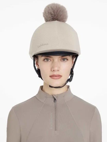 LeMieux Maria Mesh Hat Silk Almond