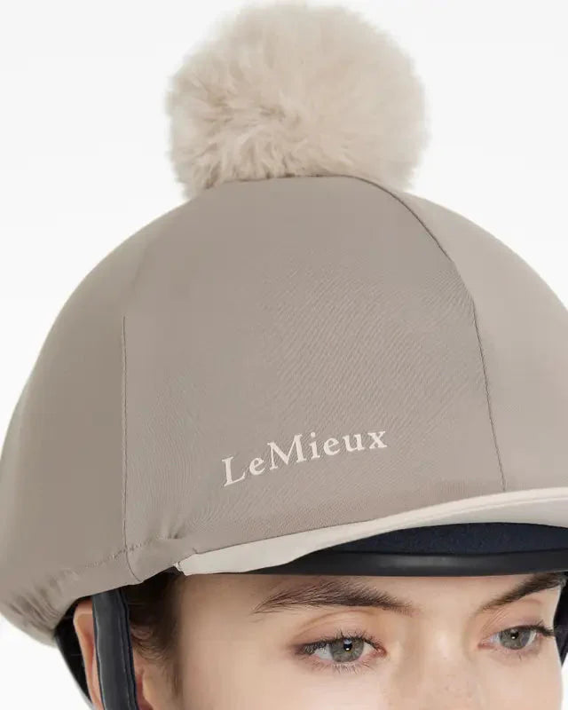 LeMieux Pom Hat Silk Pecan/Stone