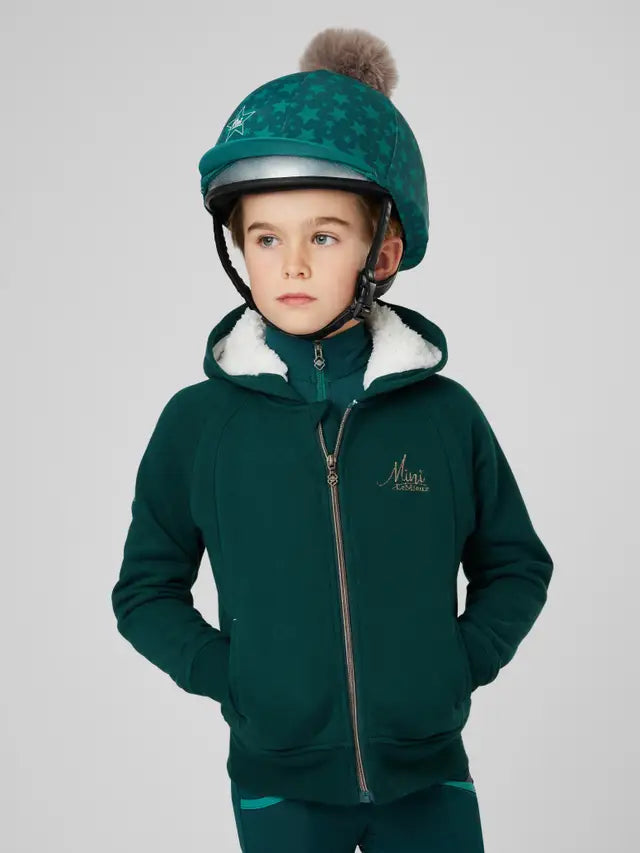 LeMieux Mini Sherpa Lined Lily Hoodie Spruce