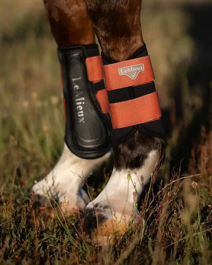 LeMieux Grafter Brushing Boots Apricot XL