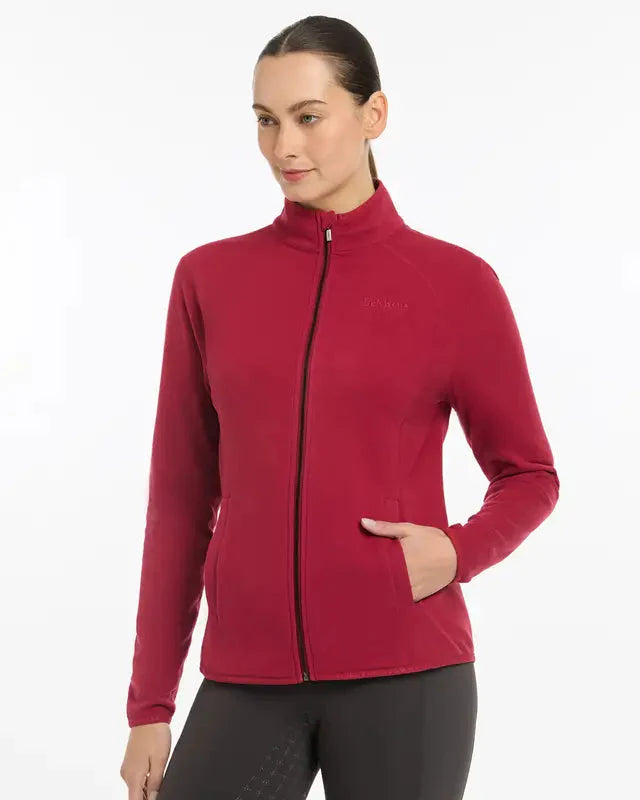 LeMieux Faye Fleece Zip Through Ember - UK6