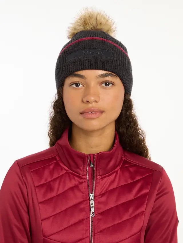 LeMieux Clara Cable Beanie Cinder