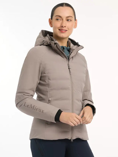 LeMieux Brooke Waterproof Hybrid Jacket Ash UK6
