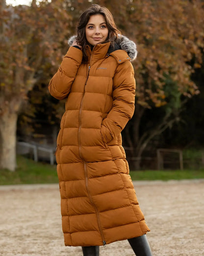 LeMieux Harper Longline Puffer Coat Ginger