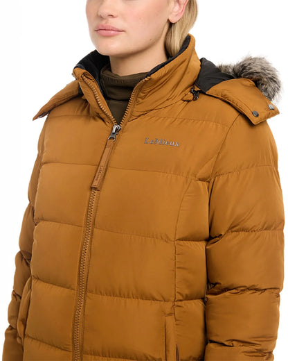 LeMieux Harper Longline Puffer Coat Ginger