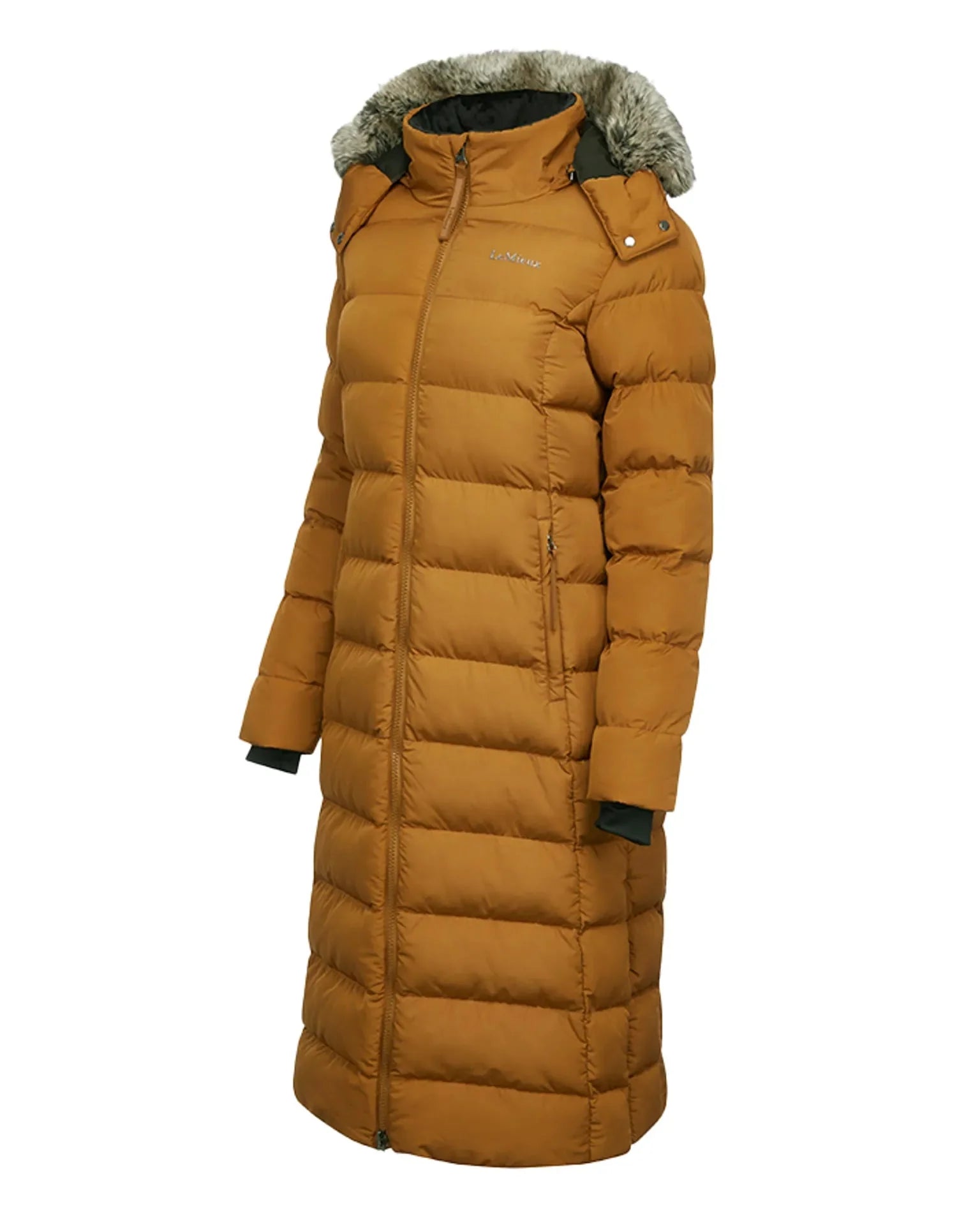 LeMieux Harper Longline Puffer Coat Ginger