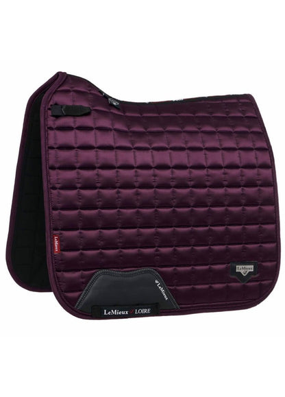 LeMieux Loire Classic Satin Dressage Square Fig S/M