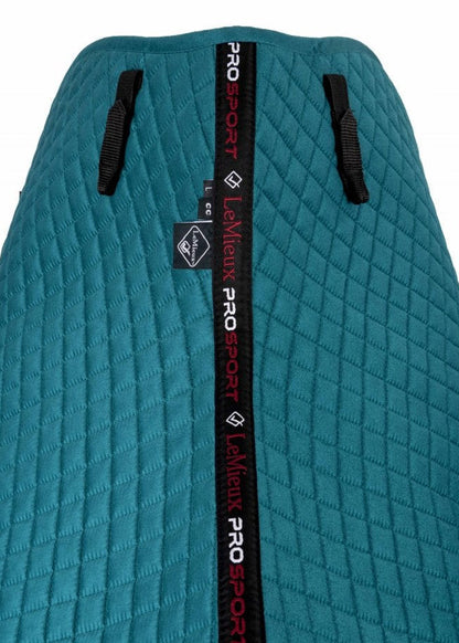 LeMieux Suede Close Contact Square Peacock S/M