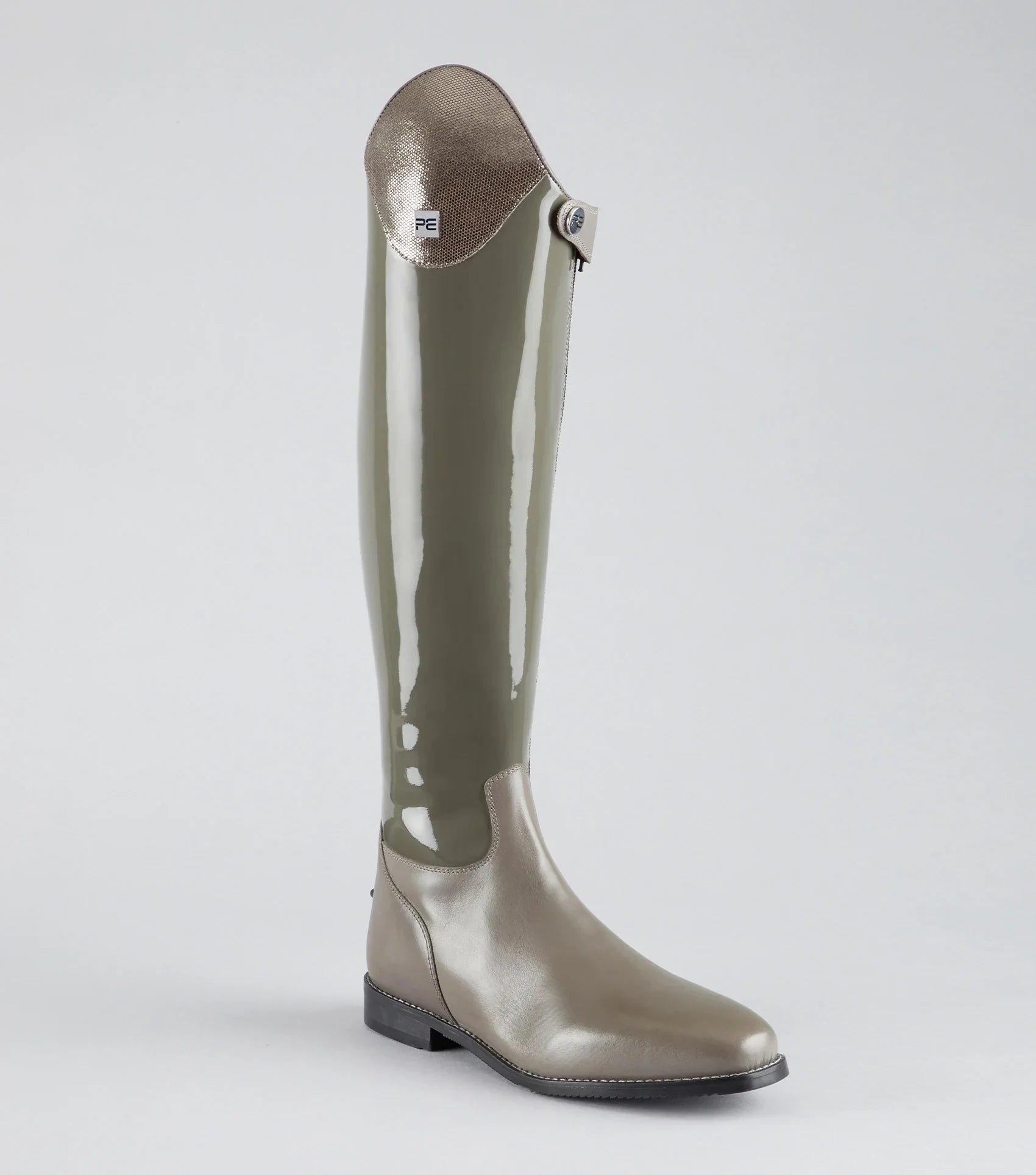 Premier Equine Levade Ladies Leather Dressage Riding Boot Grey