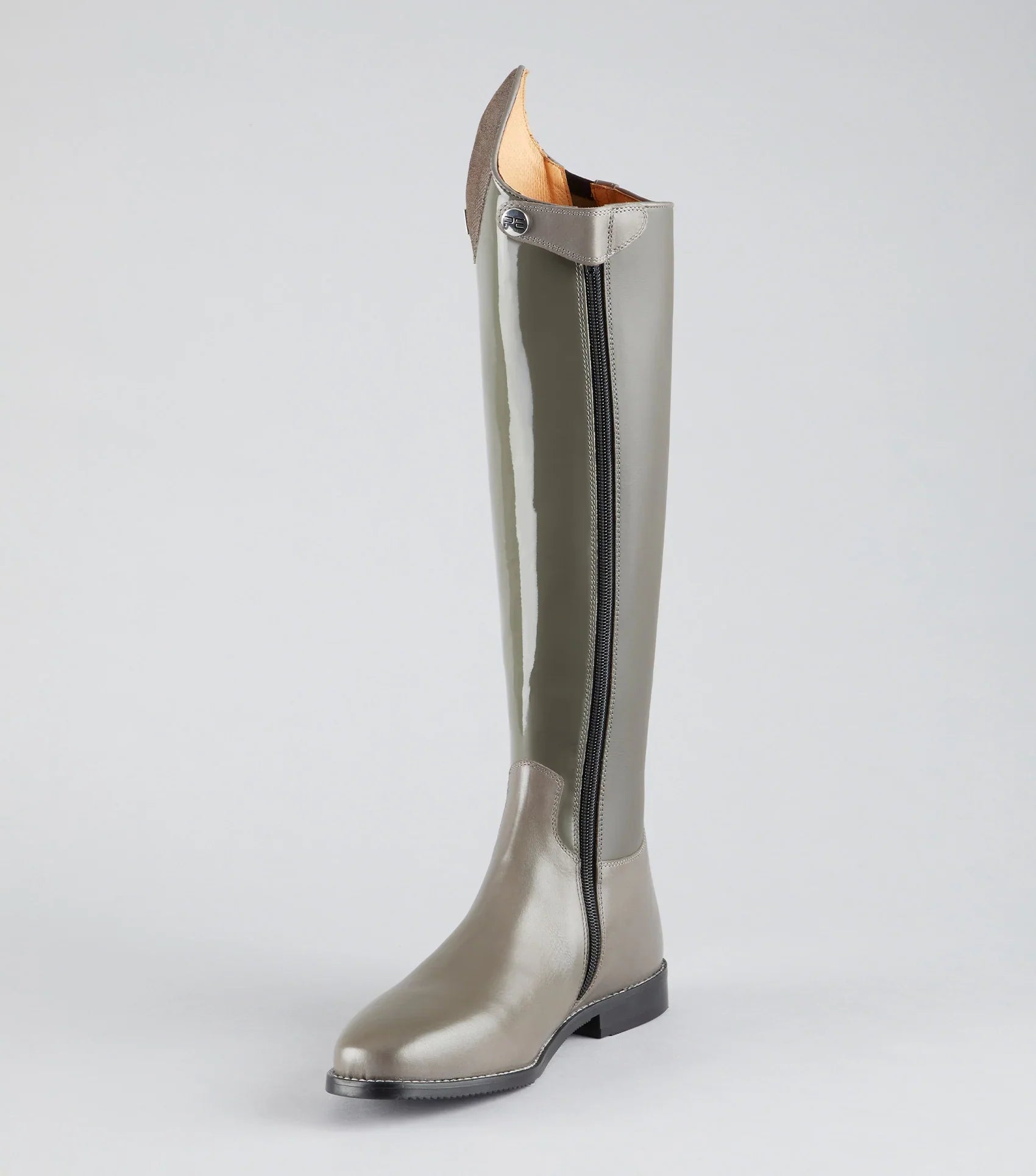 Premier Equine Levade Ladies Leather Dressage Riding Boot Grey
