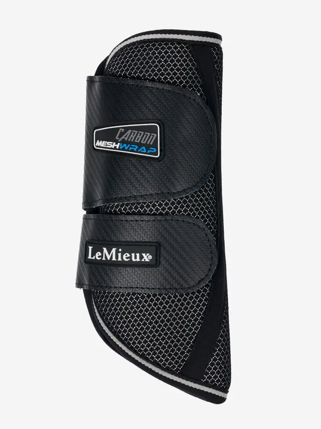 LeMieux Carbon Mesh Wrap Boots Black XL