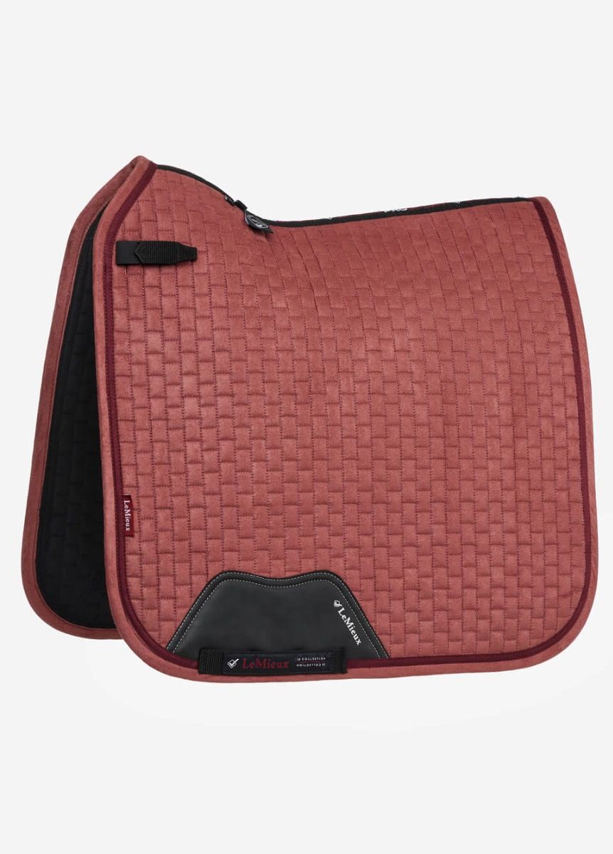 LeMieux Suede Dressage Square Orchid S/M