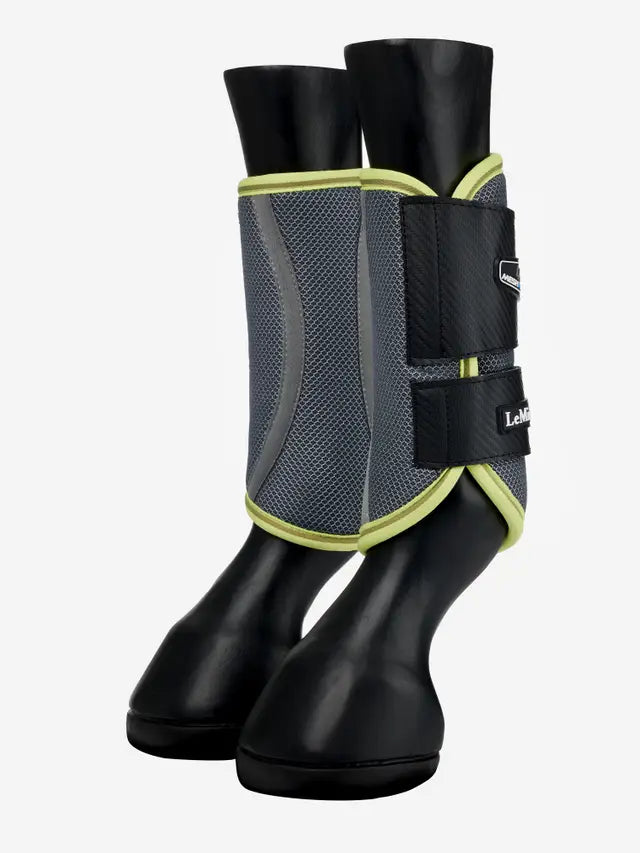 LeMieux Carbon Mesh Wrap Boots Kiwi XL