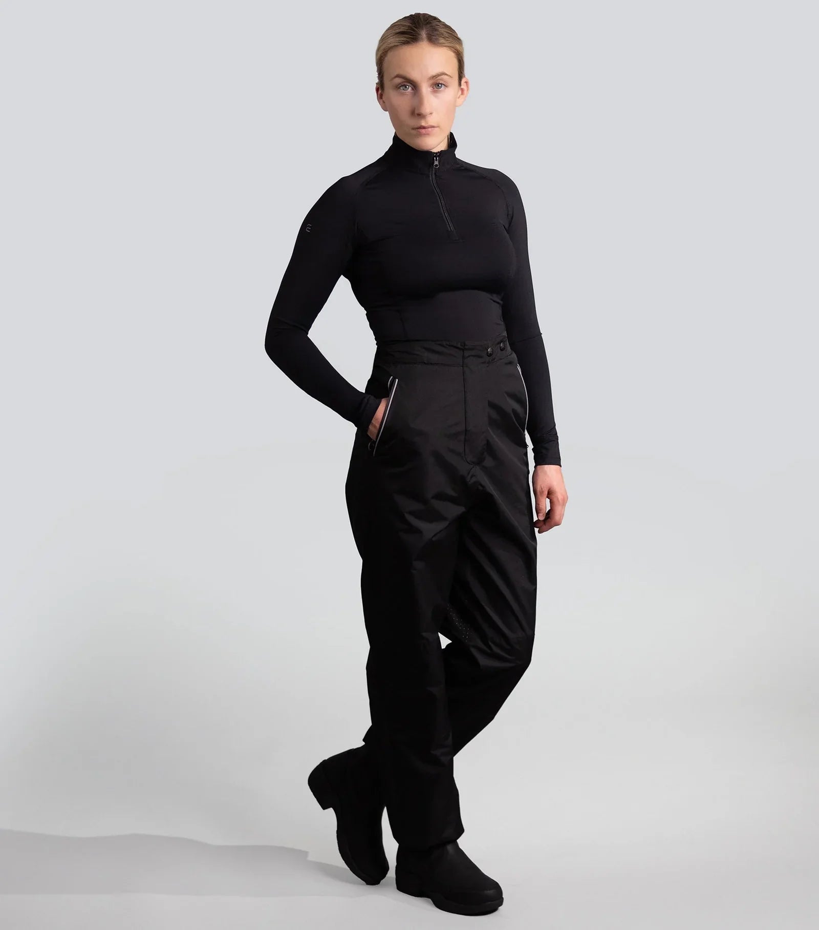 Premier Equine Nox Duo Waterproof Trousers Black 32" (UK16)