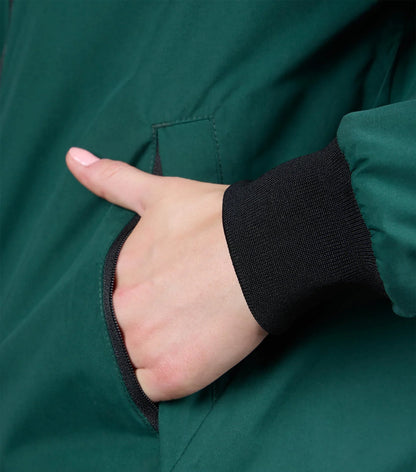 Premier Equine Omnia Womens Waterproof Riding Jacket Green