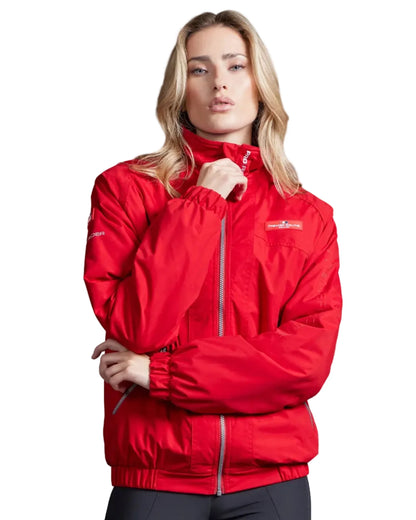 Premier Equine Pro Rider Unisex Waterproof Riding Jacket Red XXL (UK18)