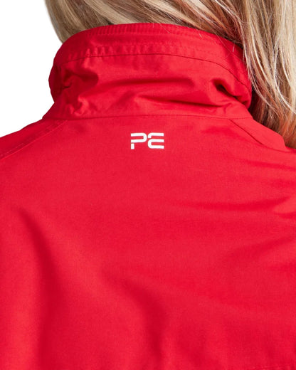 Premier Equine Pro Rider Unisex Waterproof Riding Jacket Red XXL (UK18)