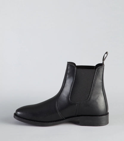 Premier Equine Rossago Synthetic Chelsea Paddock Boot Black UK7