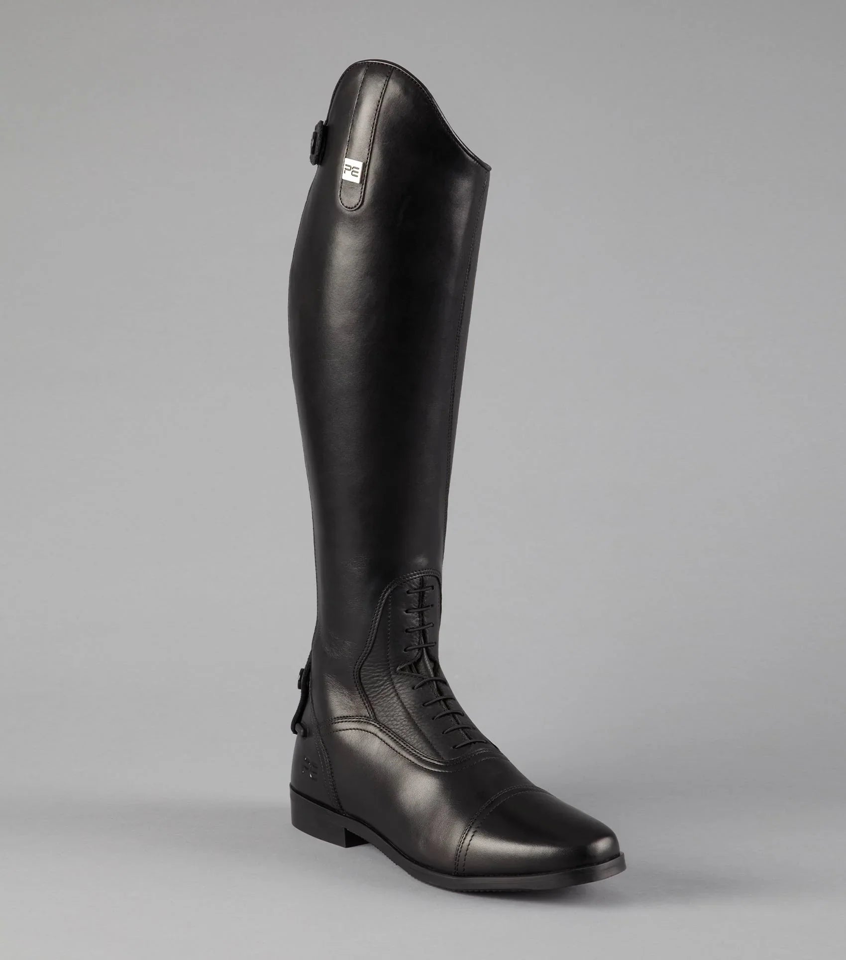 Premier Equine Silentio Mens Tall Leather Field Boot Black UK8 Regular