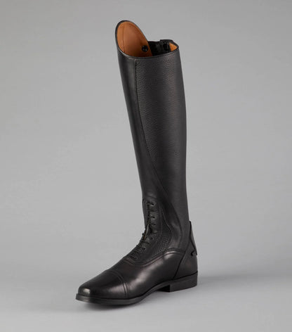 Premier Equine Silentio Mens Tall Leather Field Boot Black UK8 Regular