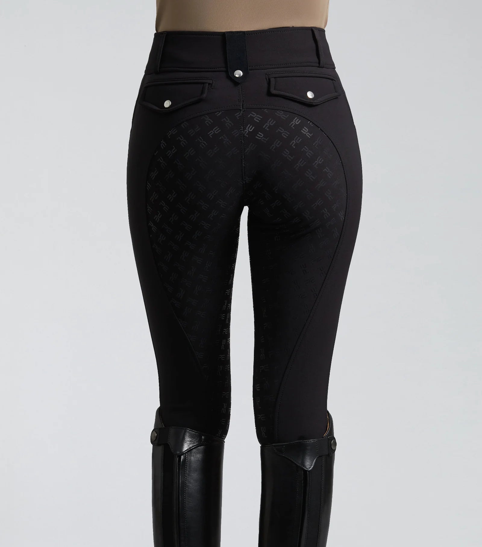 Premier Equine Torino Ladies Full Seat Gel Riding Breeches Black