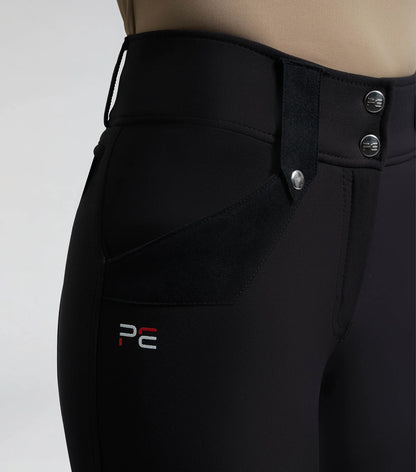 Premier Equine Torino Ladies Full Seat Gel Riding Breeches Black