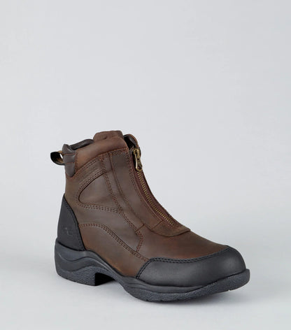 Premier Equine Vinci Waterproof Zip Front Boot Brown