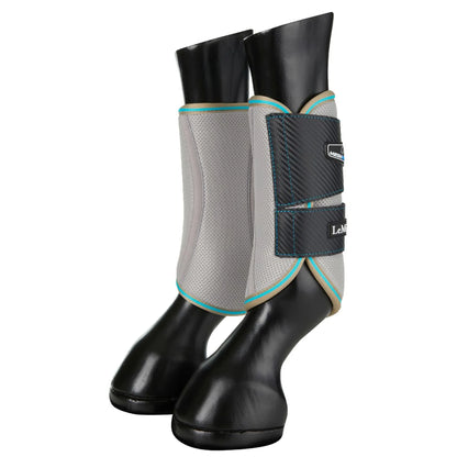 LeMieux Carbon Mesh Wrap Boots Azure